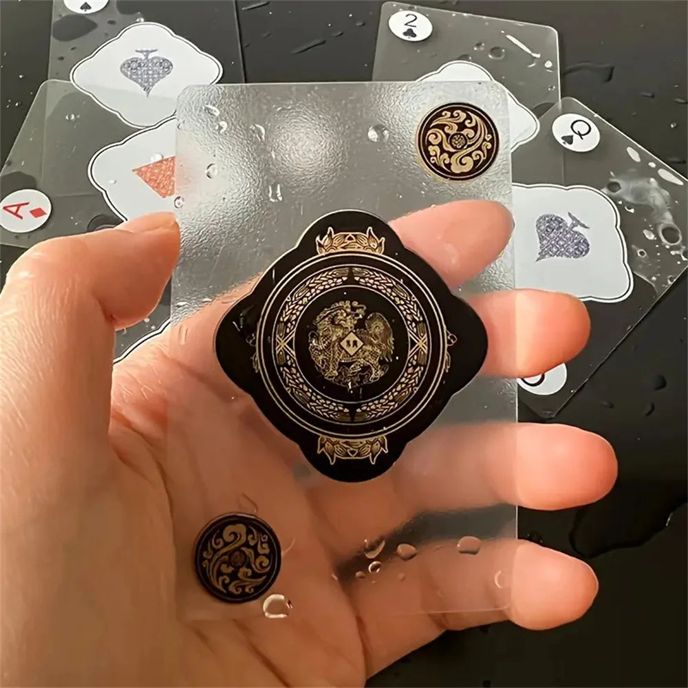Waterproof Transparent Playing Cards