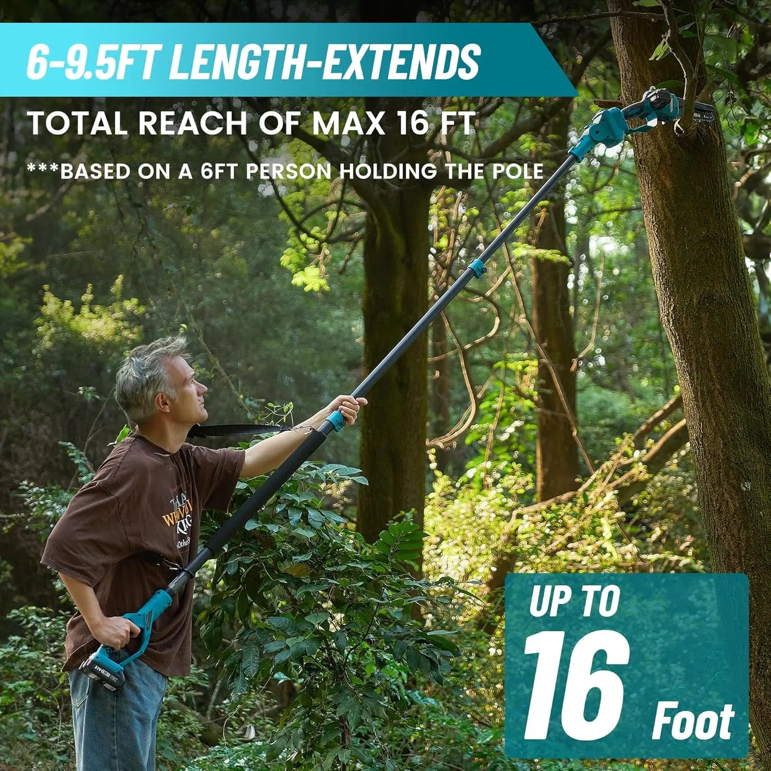 Cordless Electric Telescopic Pruning Shears