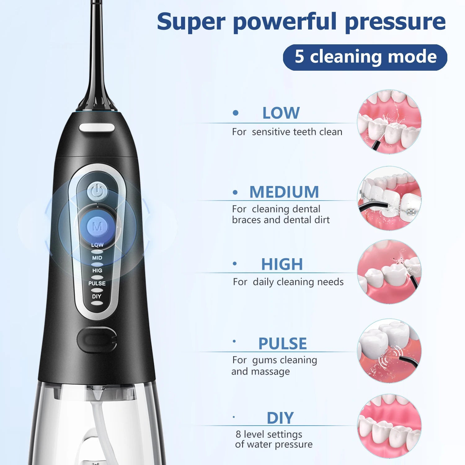 USB Oral Care Water Flosser
