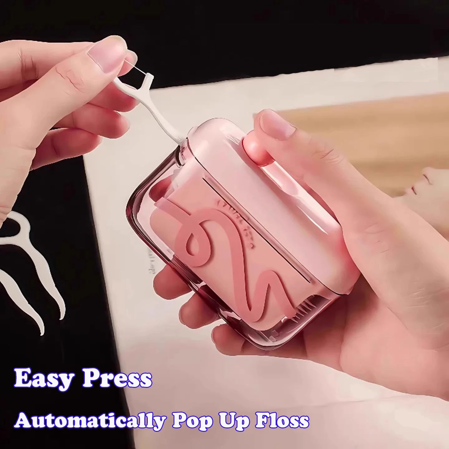 Pop Up Dental Floss Storage Box