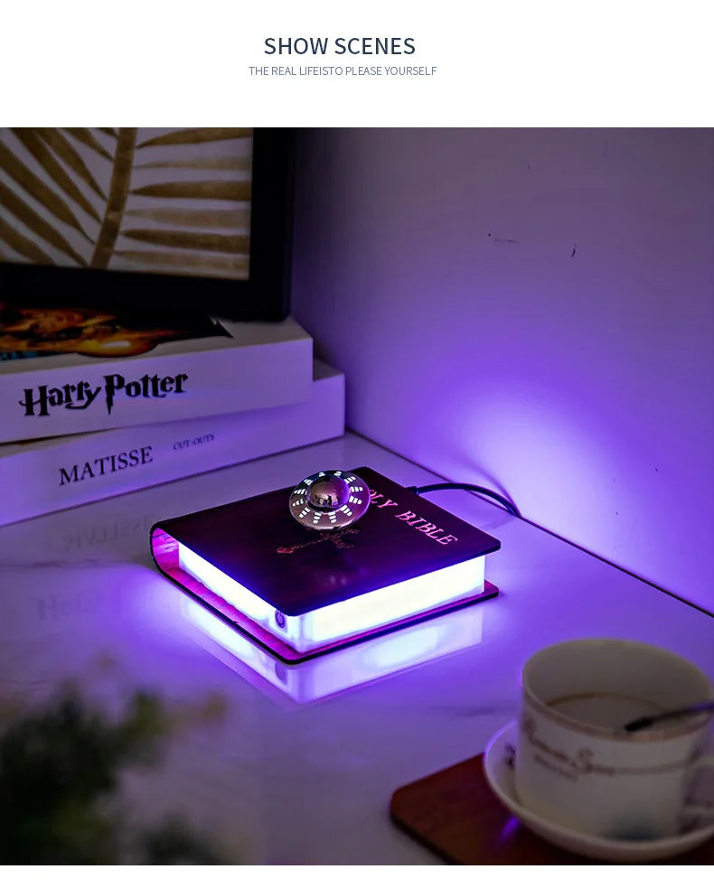 Magnetic Levitating RGB Galaxy Lamp