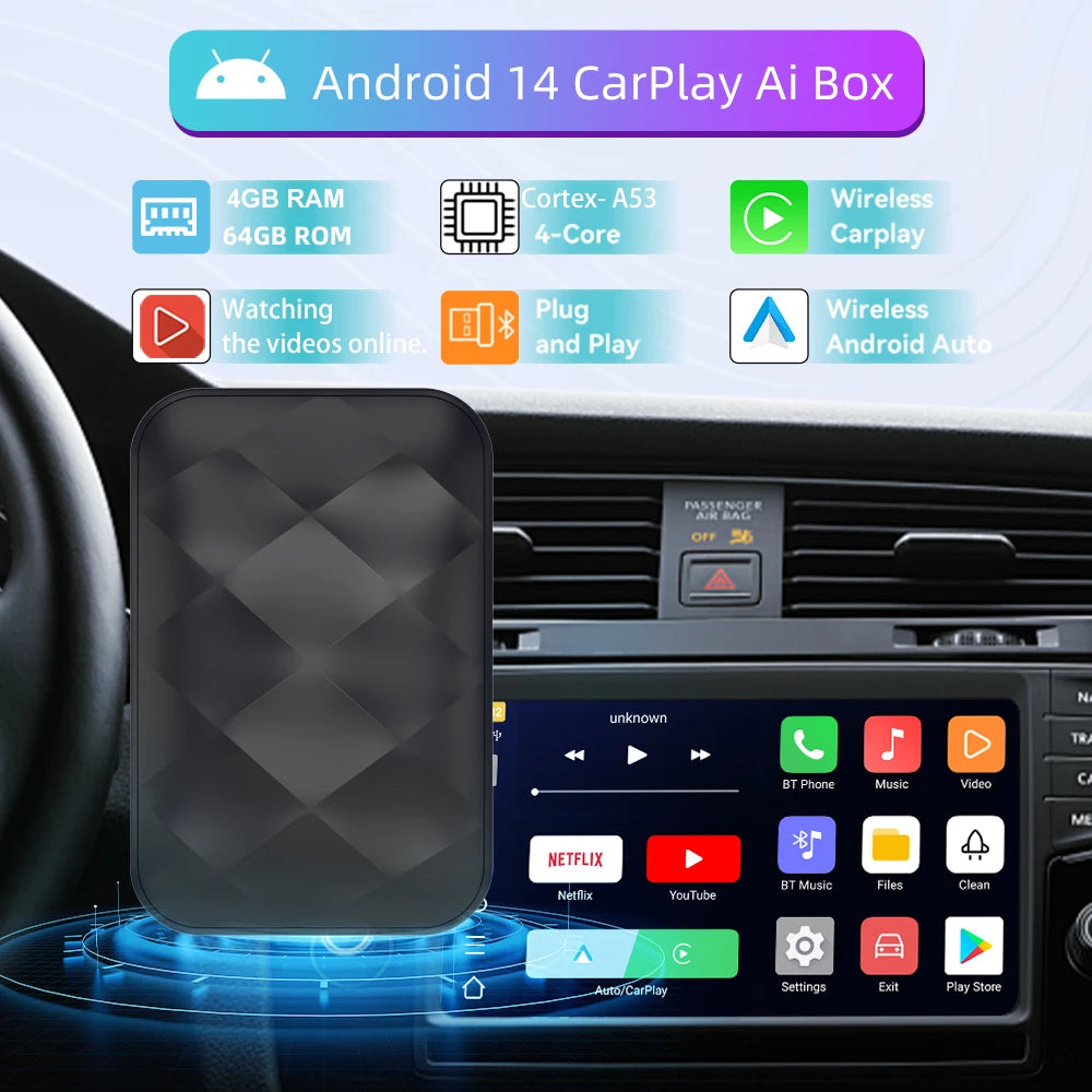 Smart Android Wireless CarPlay