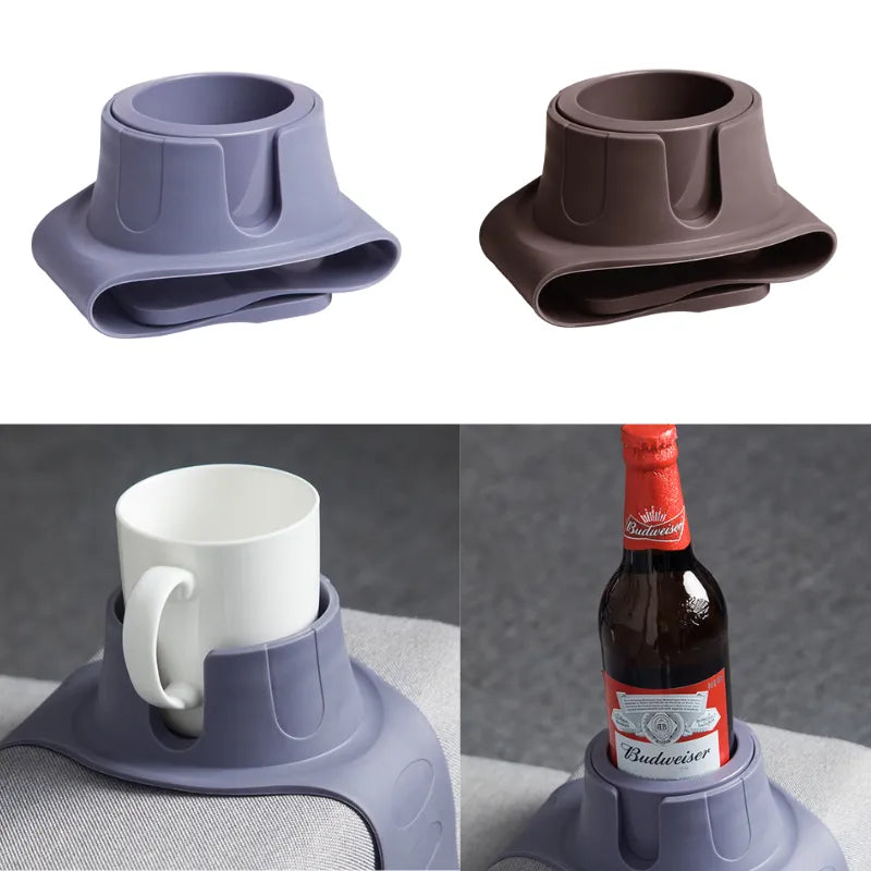 Silicone Sofa Armrest Drink Coaster