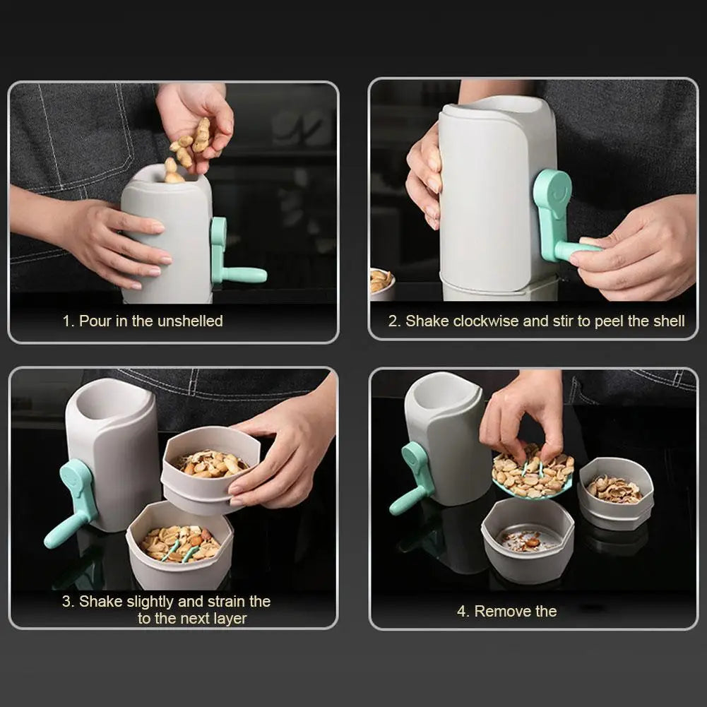 Automatic Peanut Shell Peeler