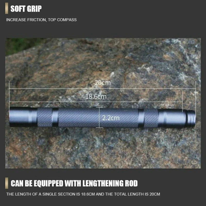 Multifunctional Aluminium Alloy Hiking Stick