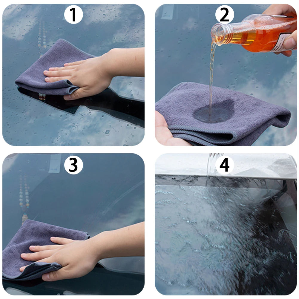 Vehicle Windshield Glass Oil Film Remover