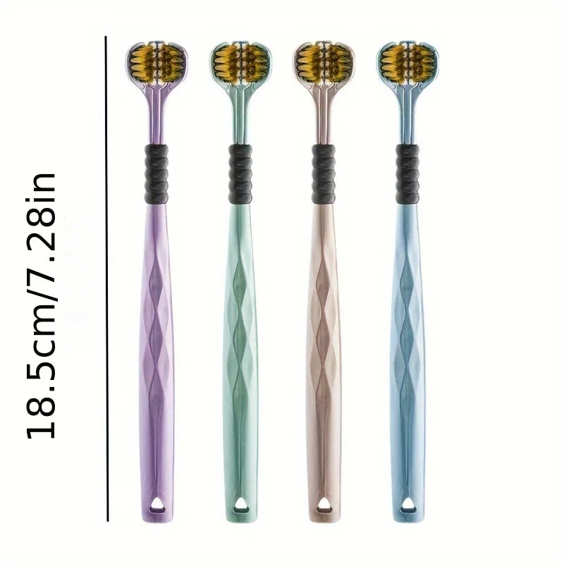 Sparkle Triple-Head Toothbrush