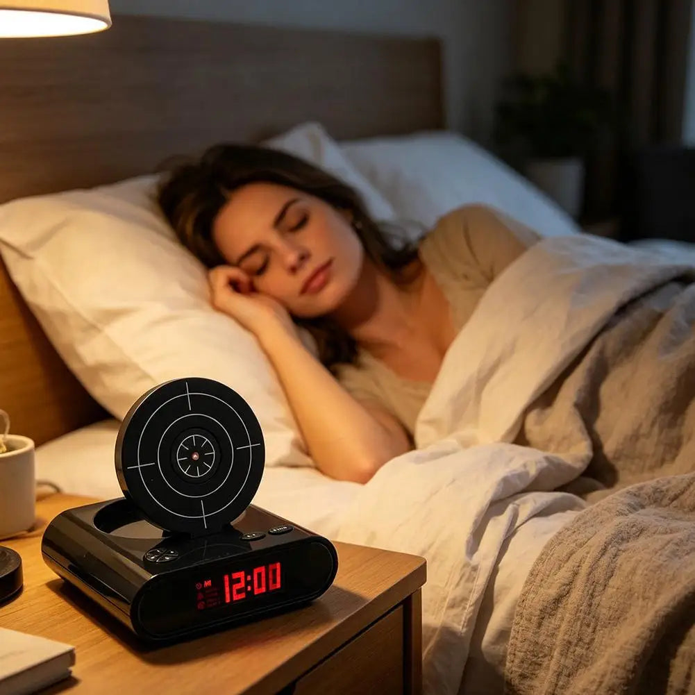 Target Digital LED Alarm Clock
