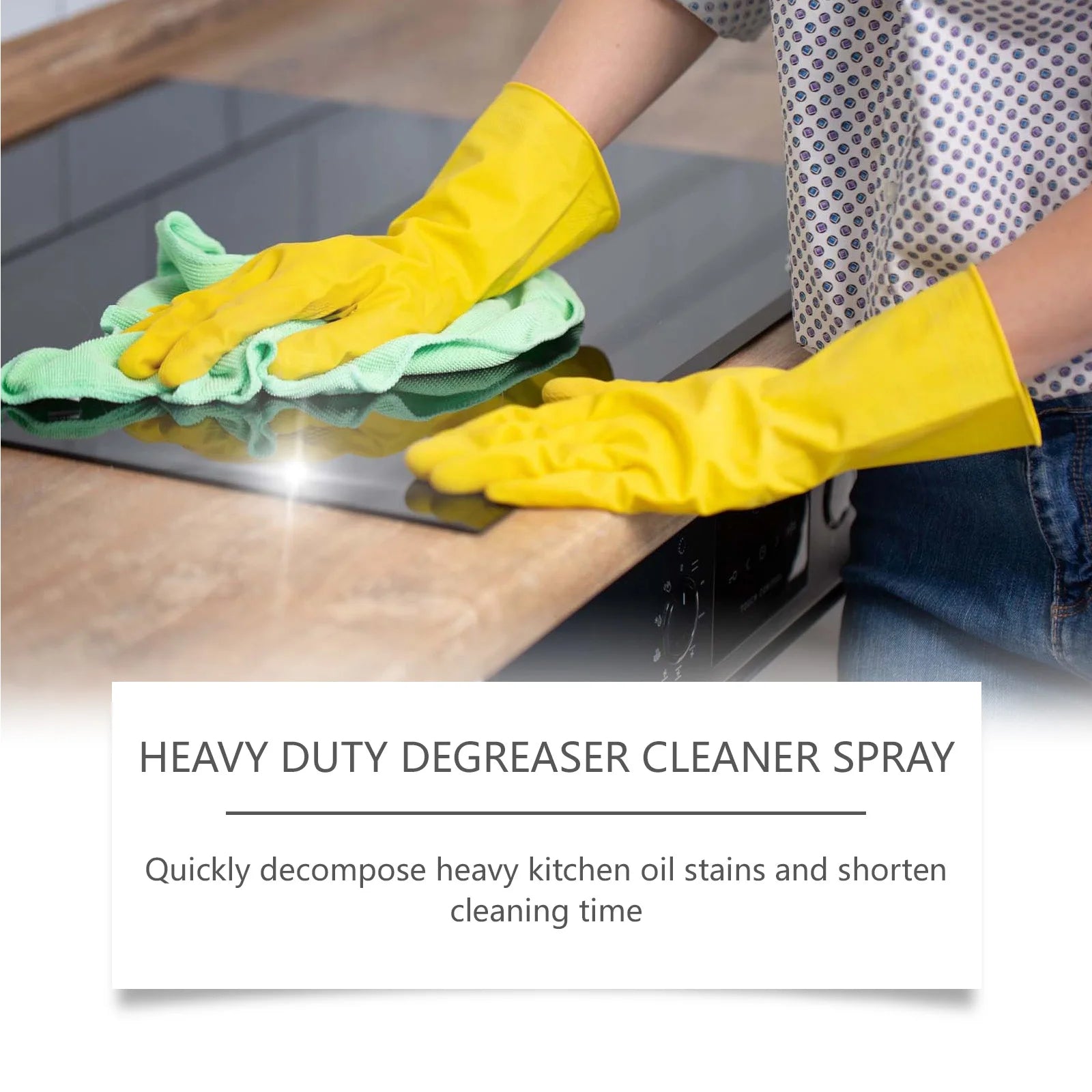 Magic Foam Kitchen Degreaser Spray