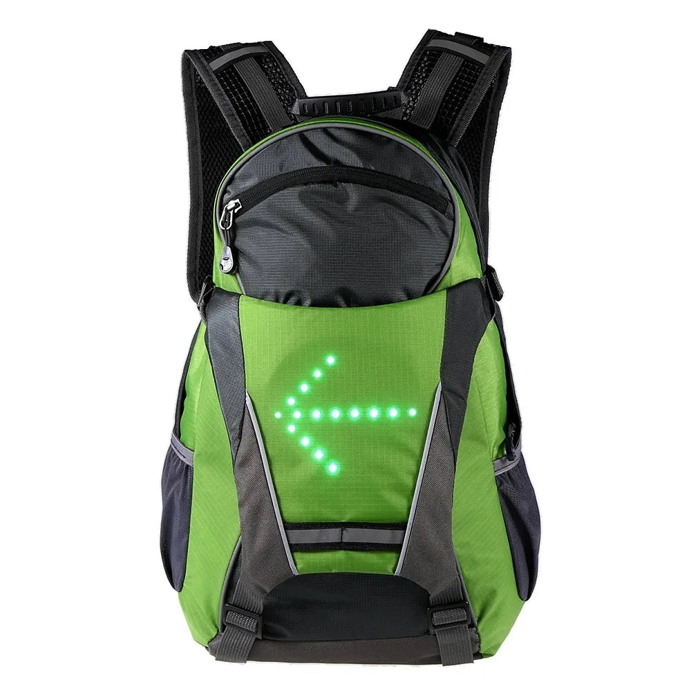 Bicycle LED Signal Riding Backpack