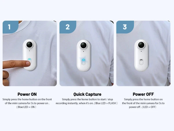 HD WiFi Wearable Action Body Cam