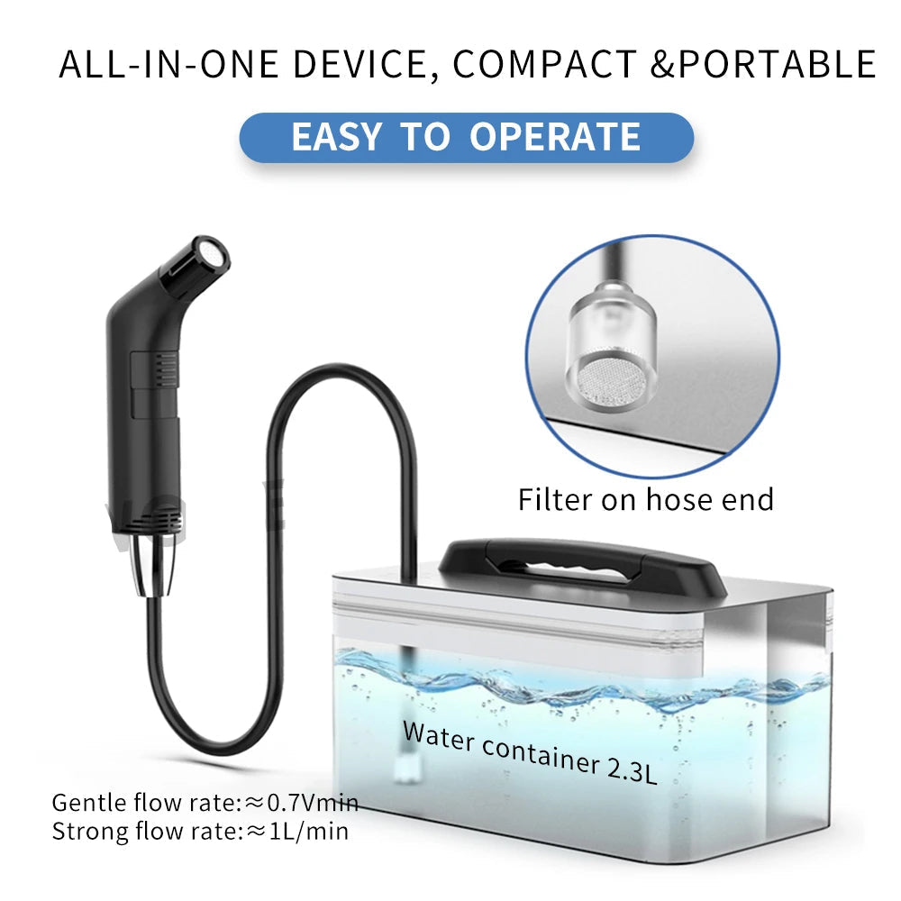 Rechargeable Travel Bidet Shower