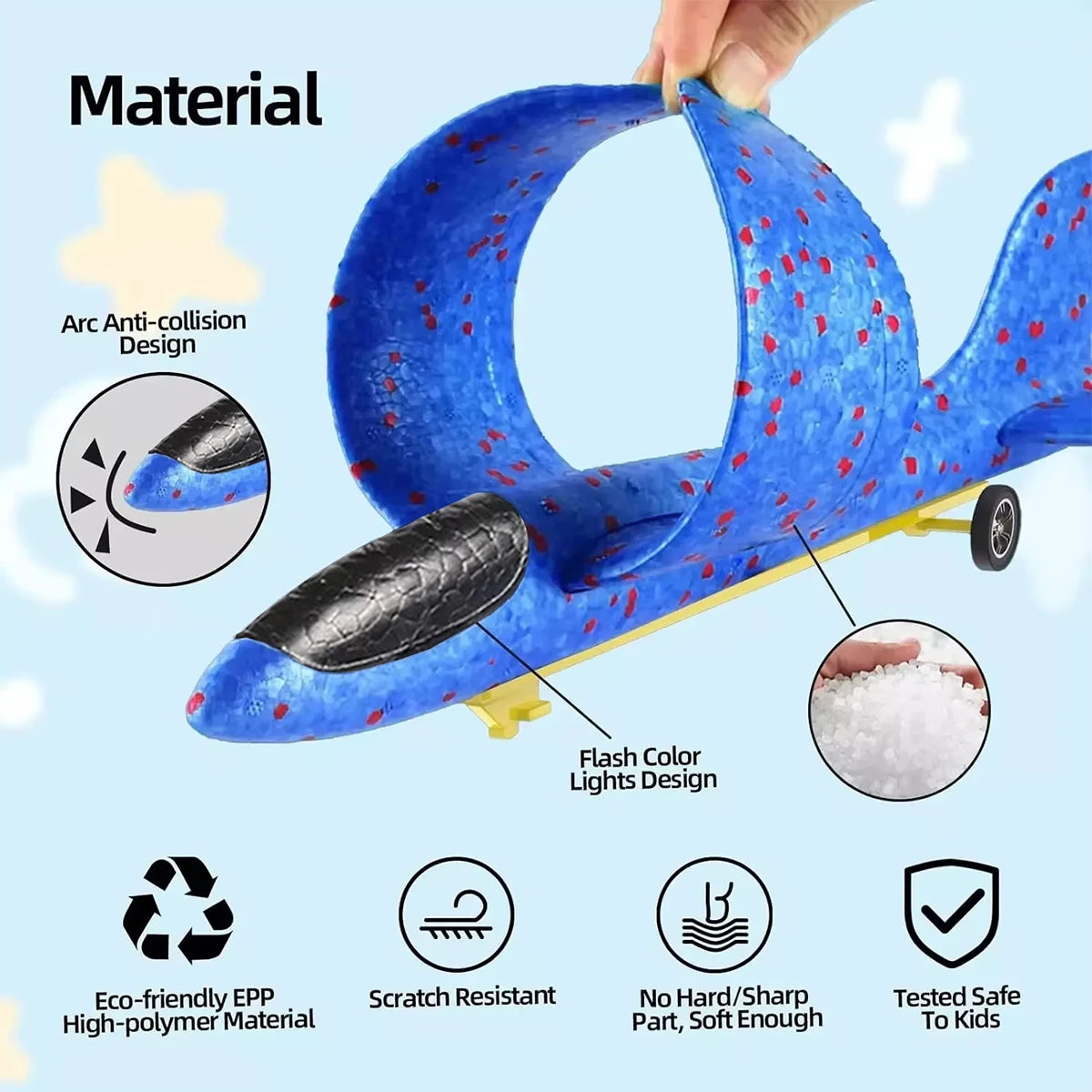 Foam Aircraft Launcher Toy