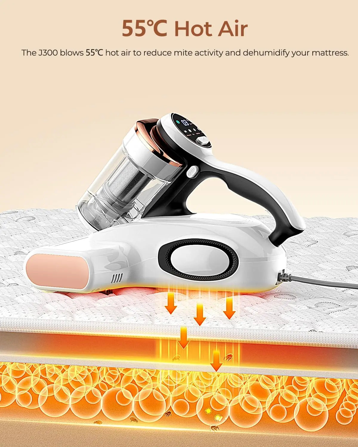 Ultrasonic UV Dust Mite Vacuum Cleaner