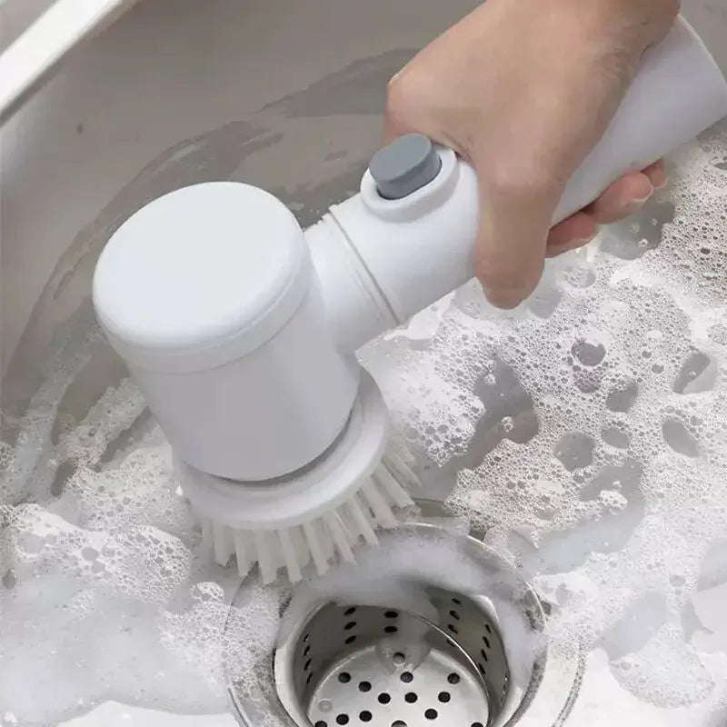 Multi-functional Wireless Electric Scrubber