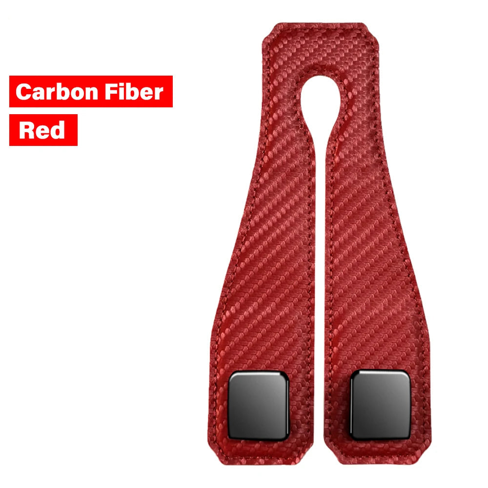 Car Headrest Organizer Leather Hook