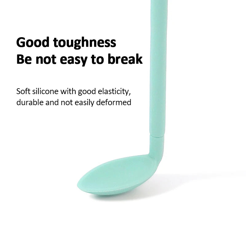 Retractable Silicone Scraper Spoon