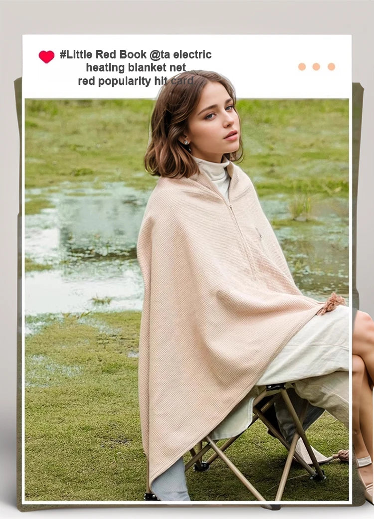 Wearable USB Electric Heated Blanket