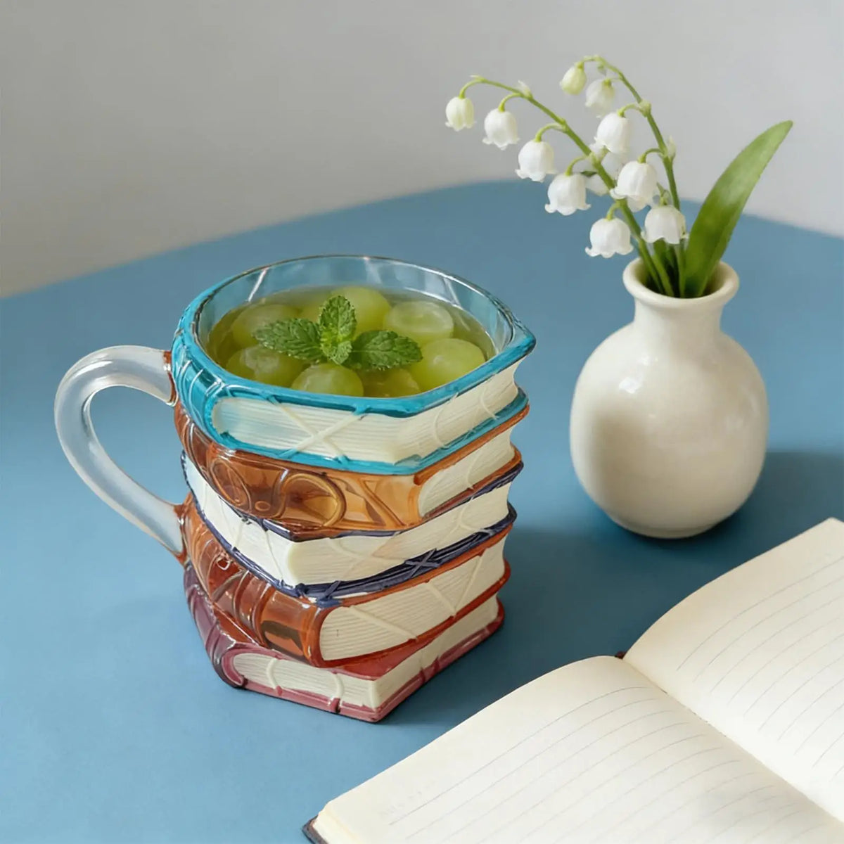 3D Bookshelf Coffee Mug