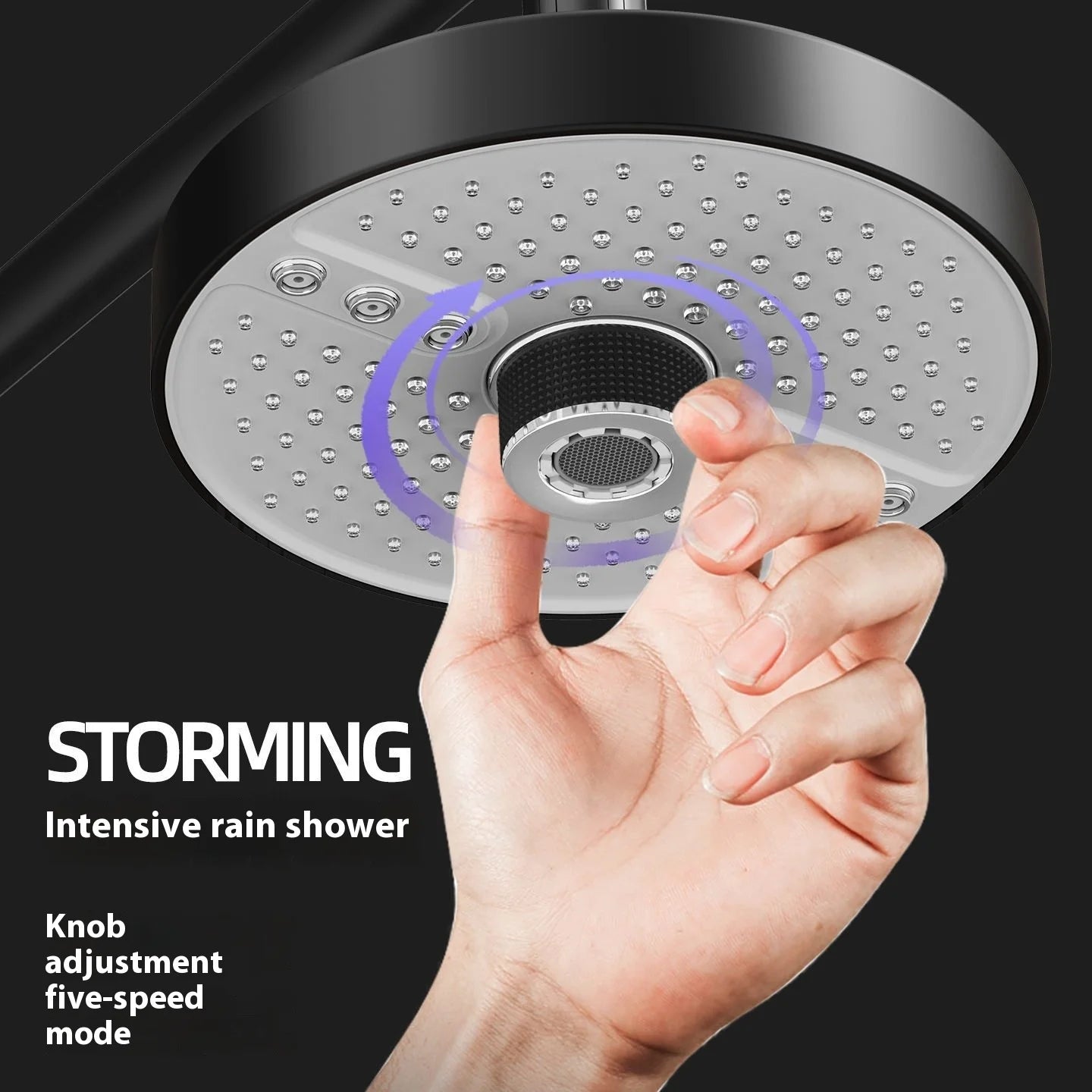 5 Modes Adjustable Shower Head