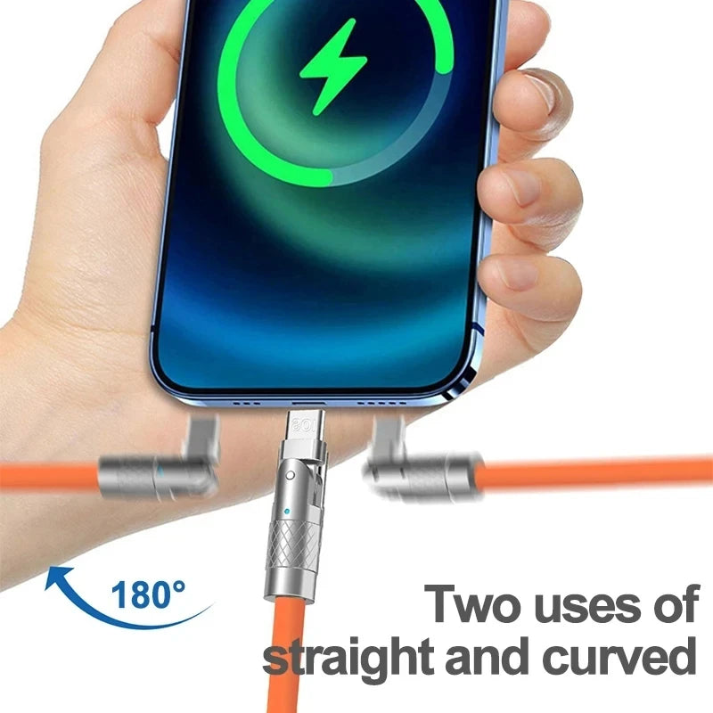 Rotatable Fast Charge Data Cable