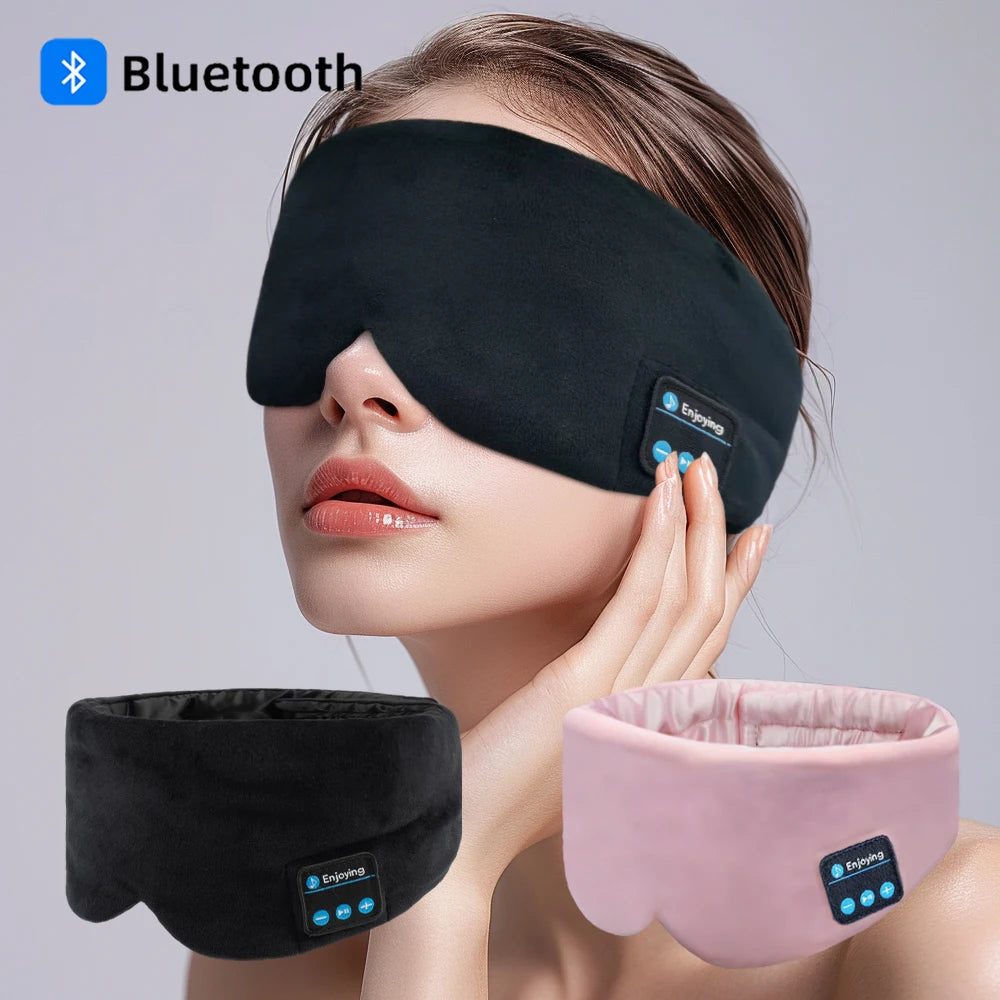 Eye Mask With Bluetooth Headphones