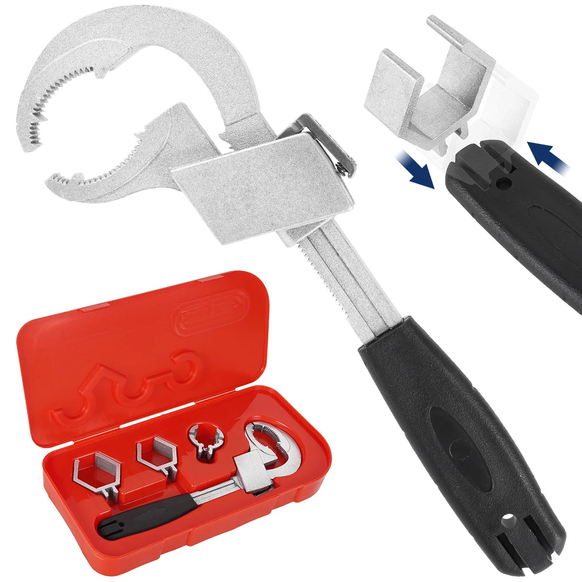 Universal Multifunctional 4-in-1 Pipe Wrench