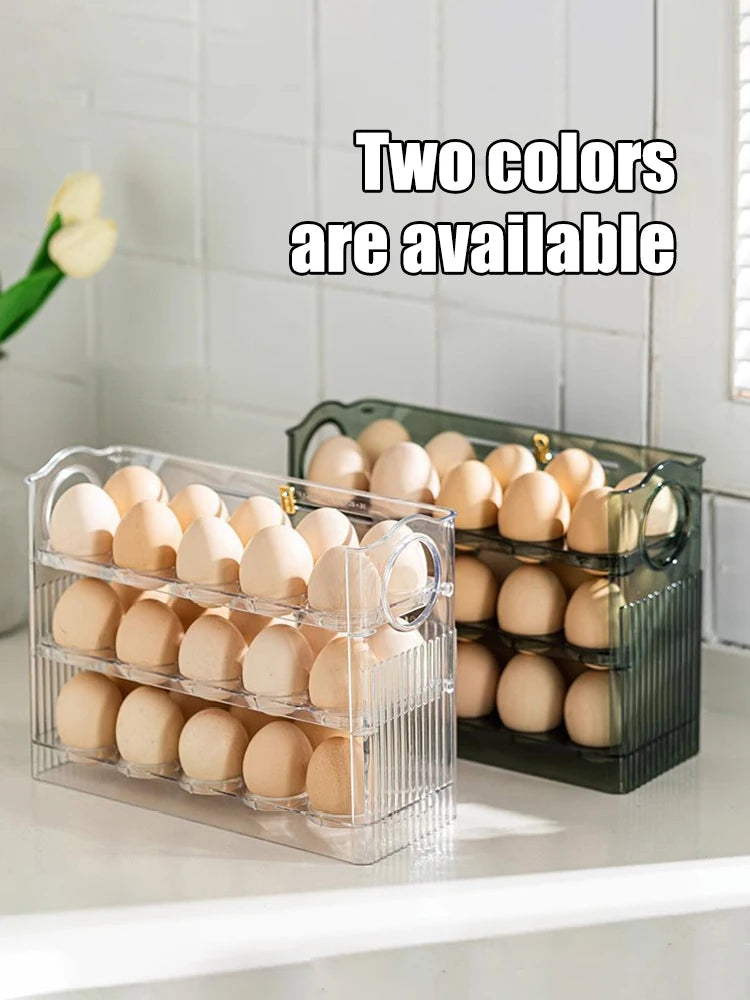 3-layer Flip Egg Storage Box
