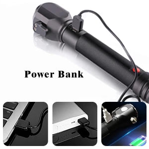 Multifunctional Solar Power Flashlight