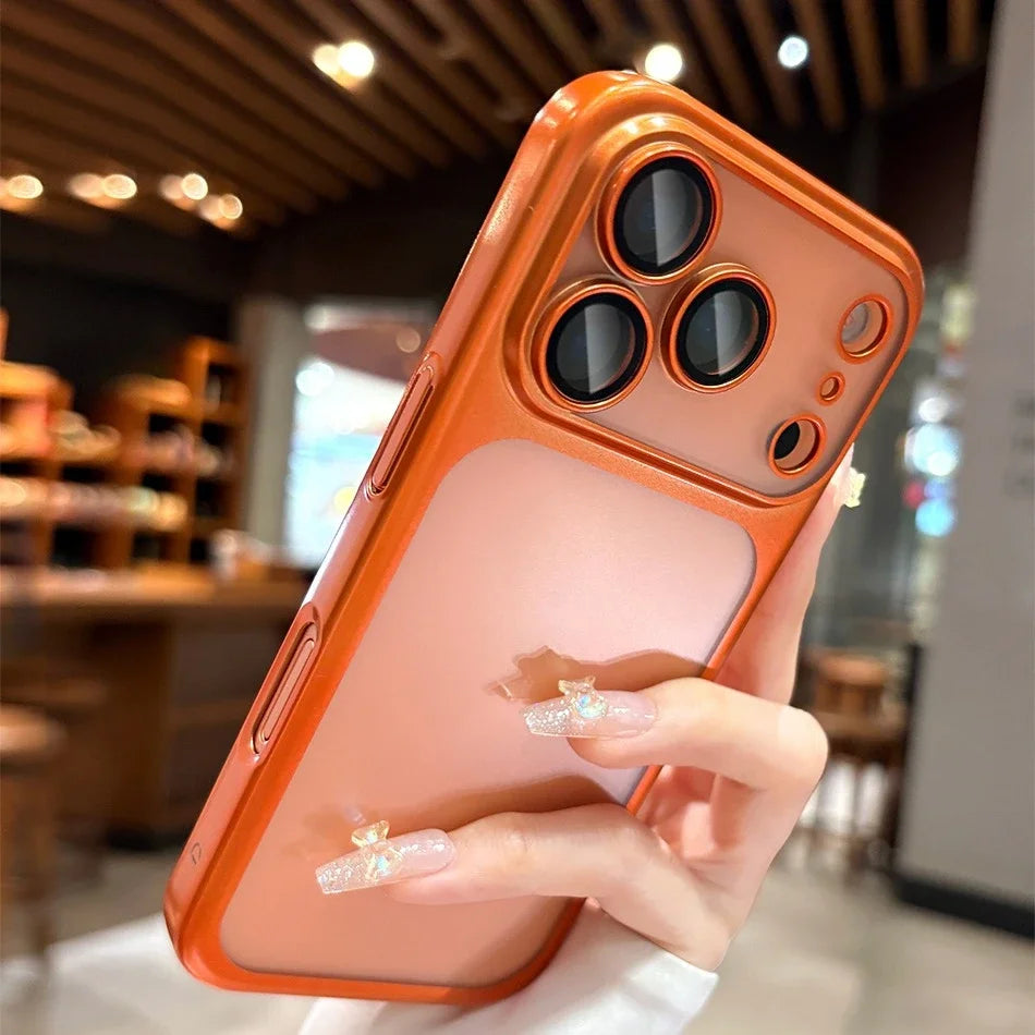 Frosted Shield Slim iPhone17 Case