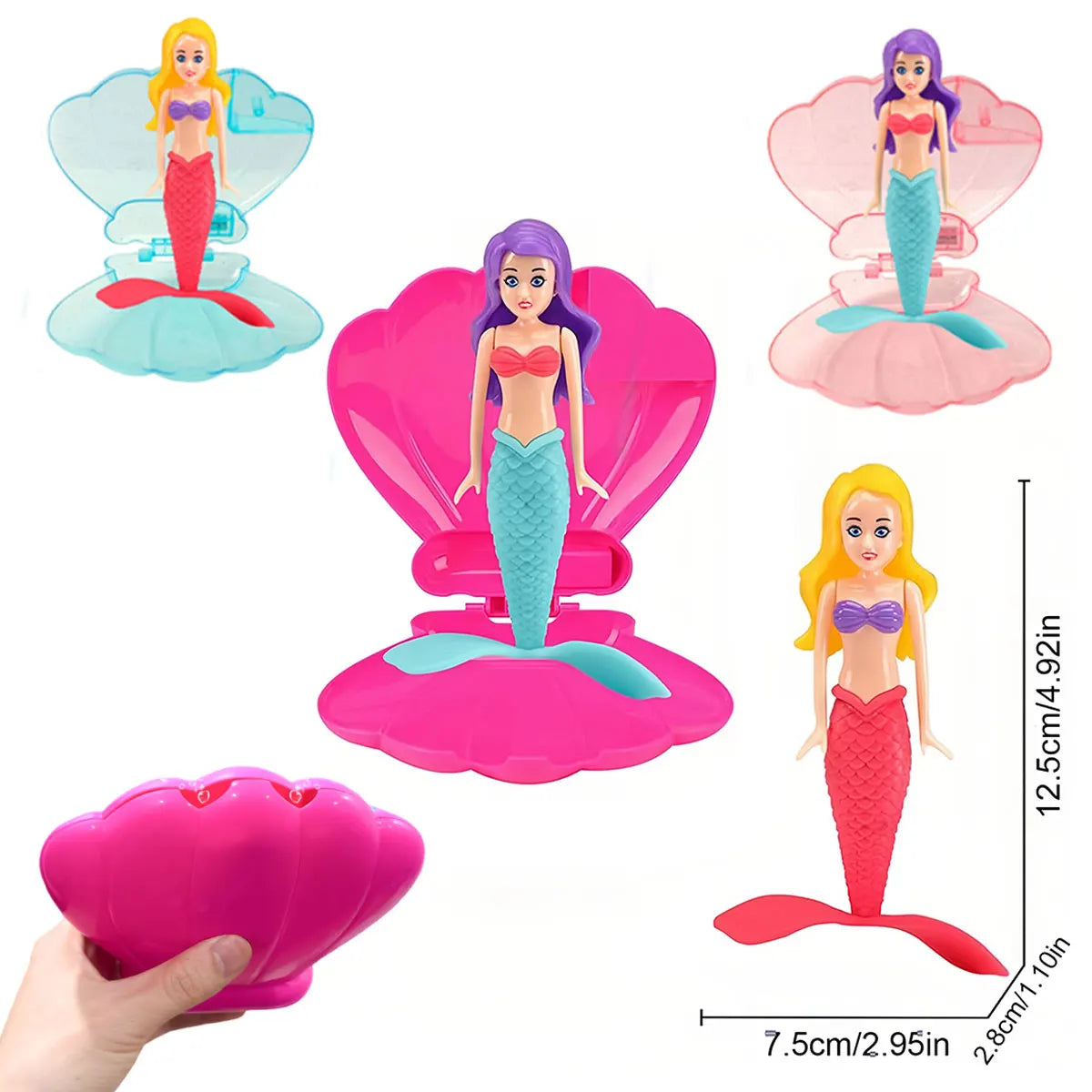 Aqua Mermaid Spin Float Toy