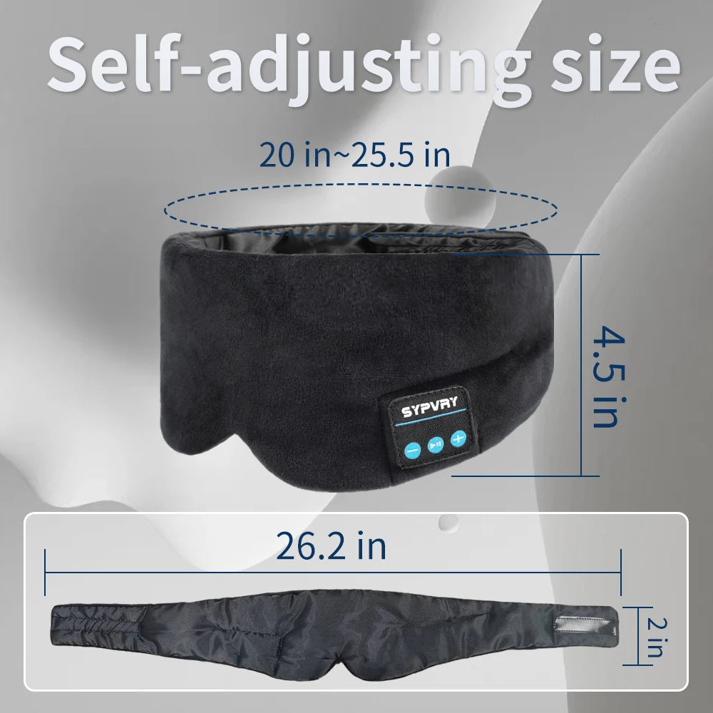 Eye Mask With Bluetooth Headphones