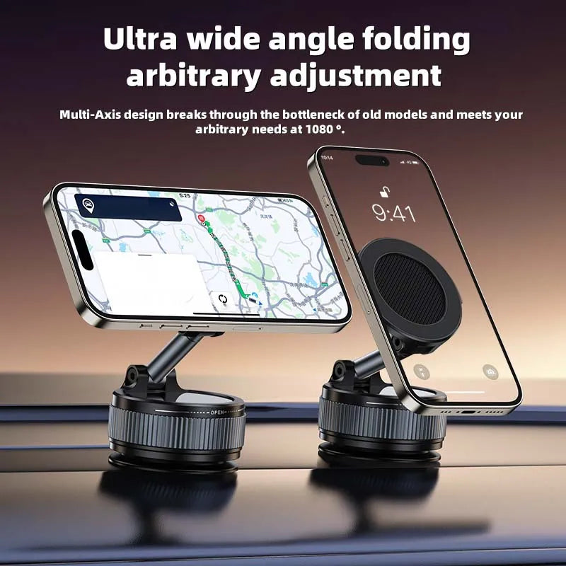 360° Rotatable Vacuum Magnetic Phone Holder