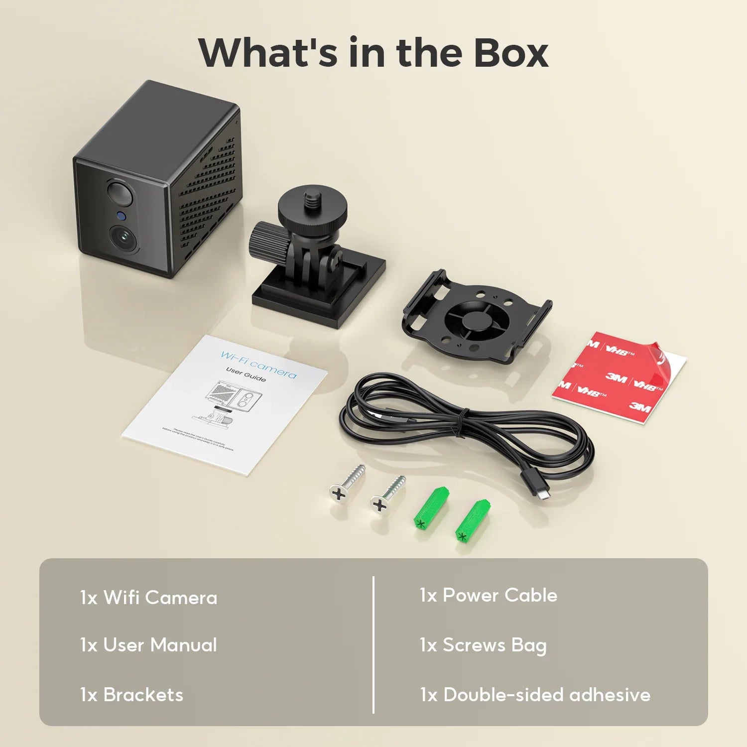 Ultra HD Wifi Surveillance Camera