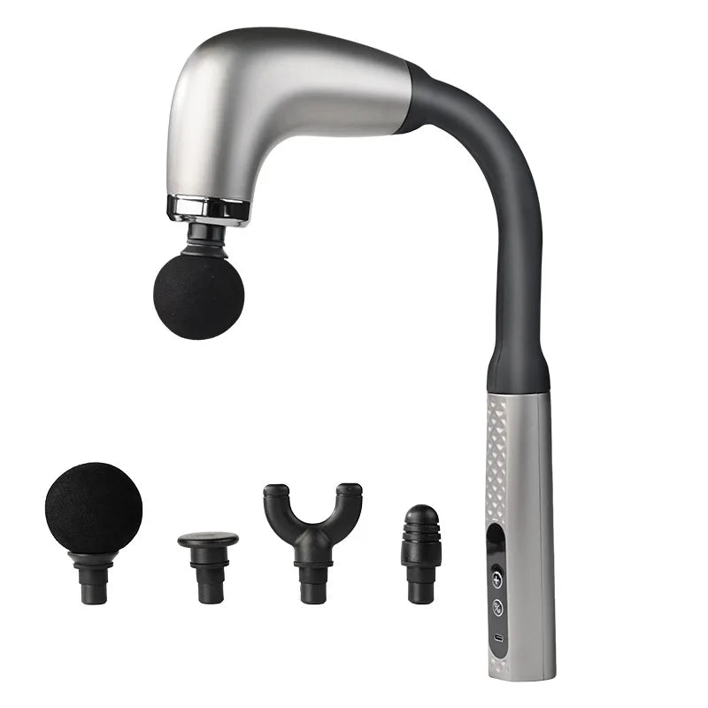 Ergonomic Long-Handle Electric Massager