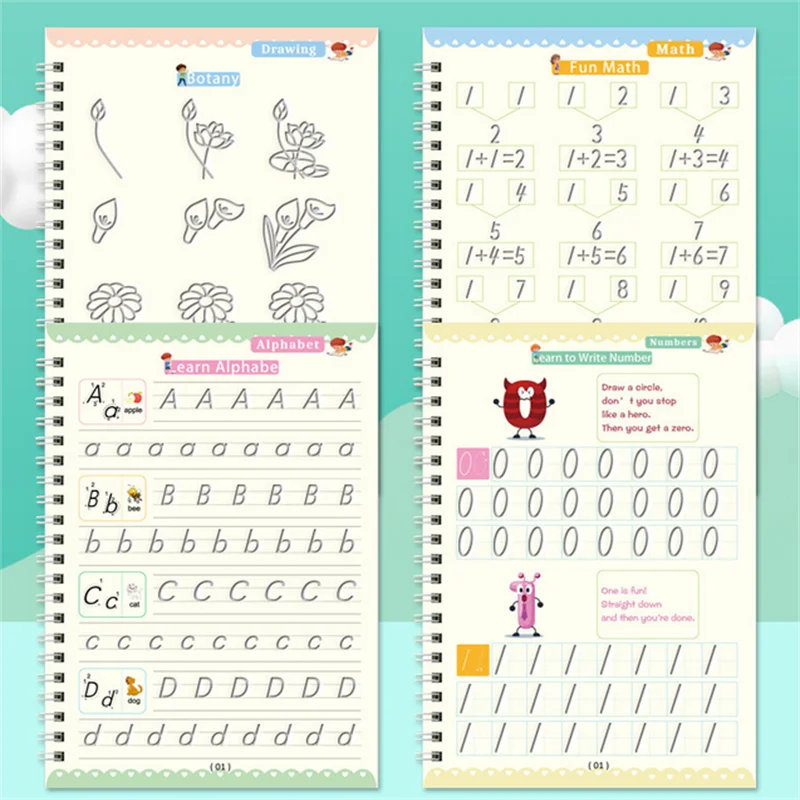 Reusable Handwriting Practice Book