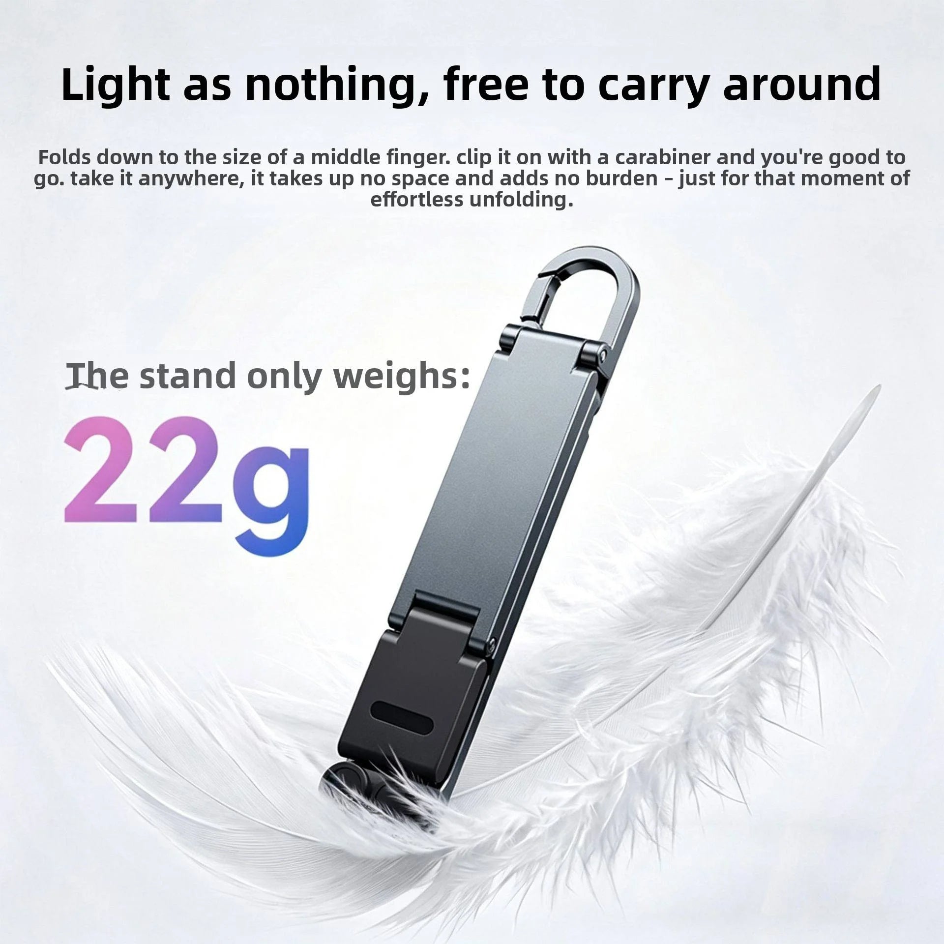 Mini Foldable Keychain Mobile Stand