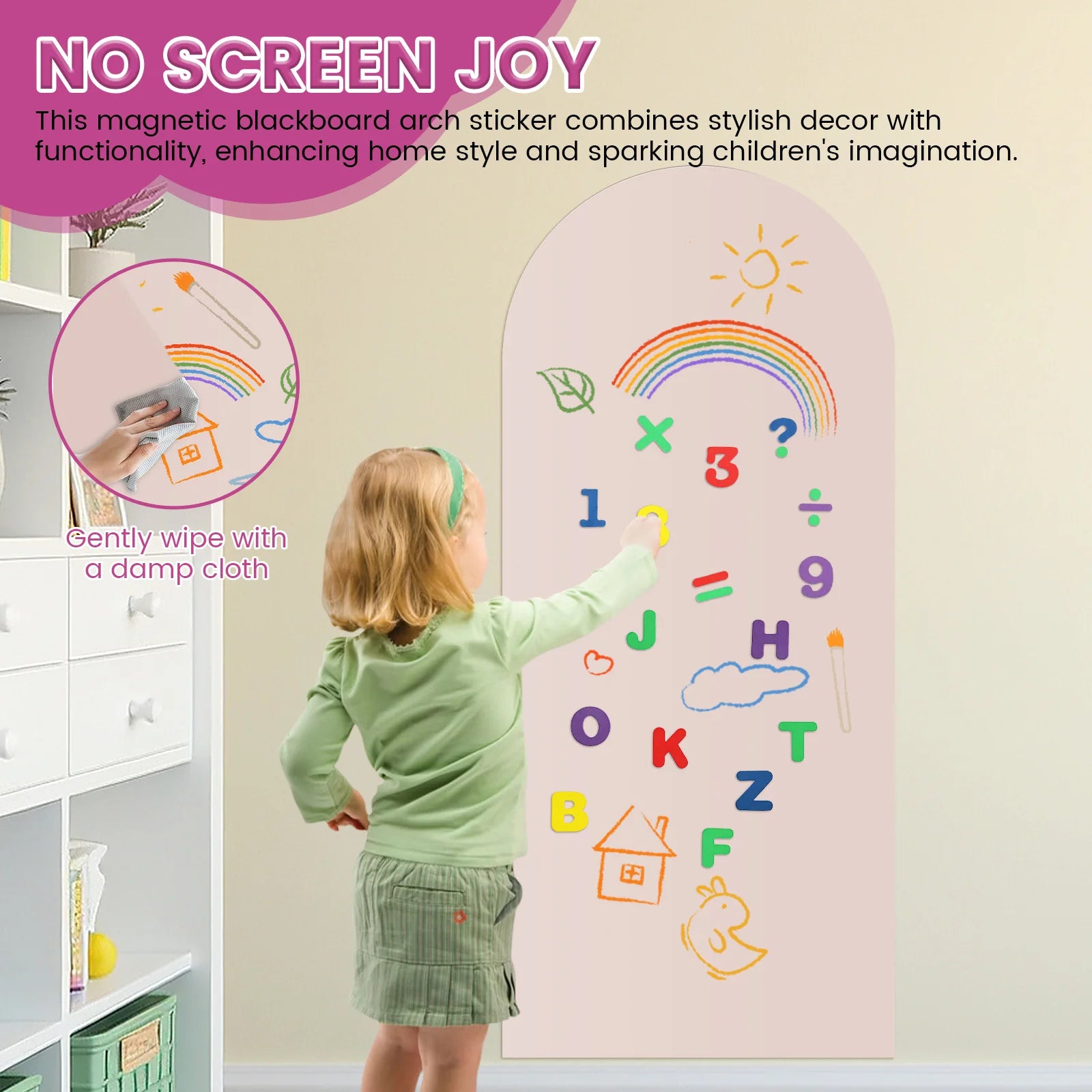 Magnetic Arch Wall Sticker