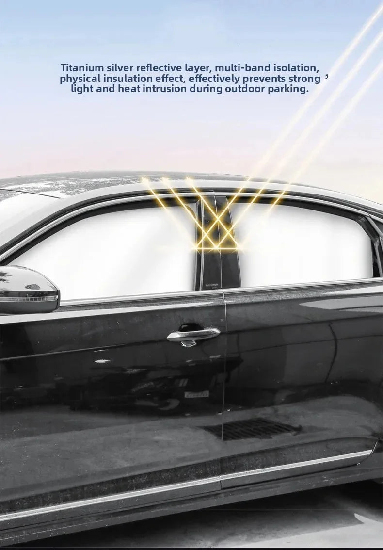 Universal Magnetic Car Window UV Shades