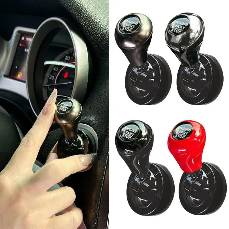 Retro Joystick Style Car Start Button Cover