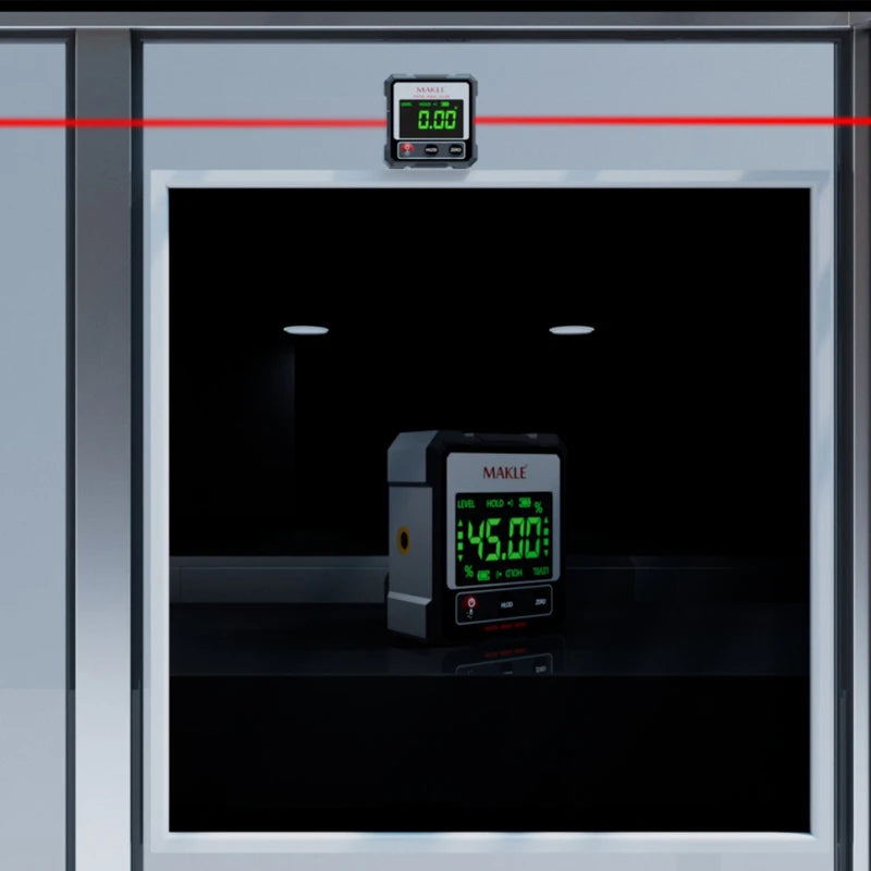 Magnetic Digital Laser Angle Ruler