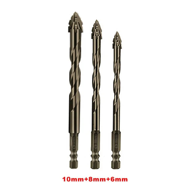 Four-Edged Eccentric Drill For Hand Drill
