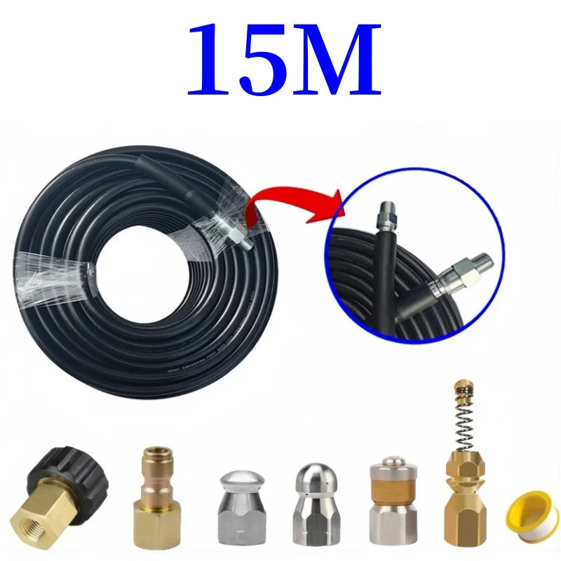 High Pressure Drainage Cleaning Kit
