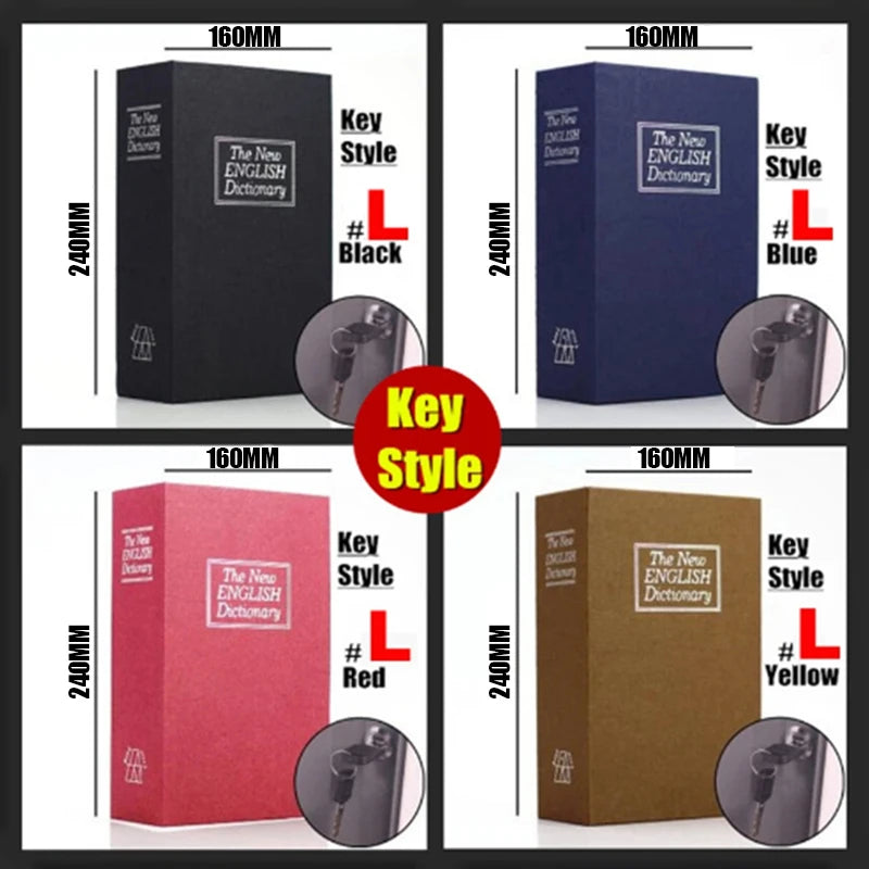 Hidden Book Vault Safe Box