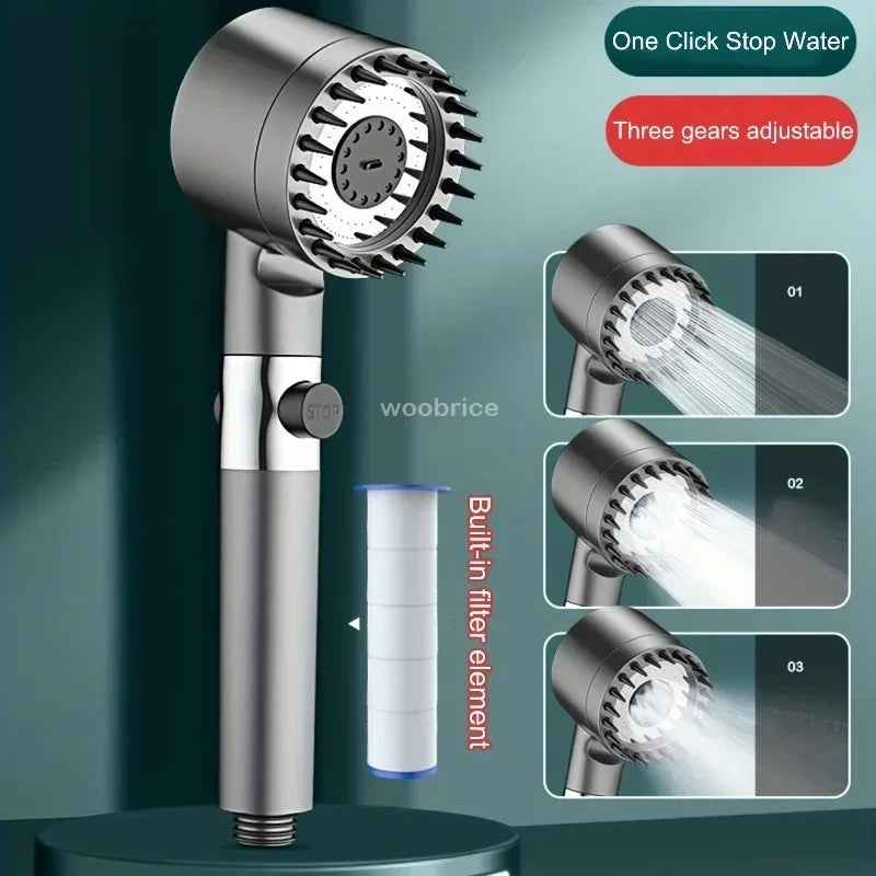 HydroBlast Shower Massager