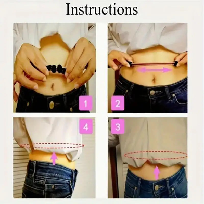 Adjustable Crop Tucking Band - 3Pcs