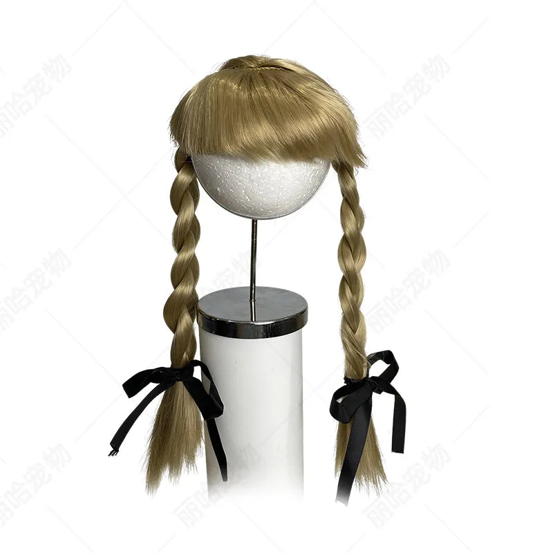 Pet Double Braid Wig