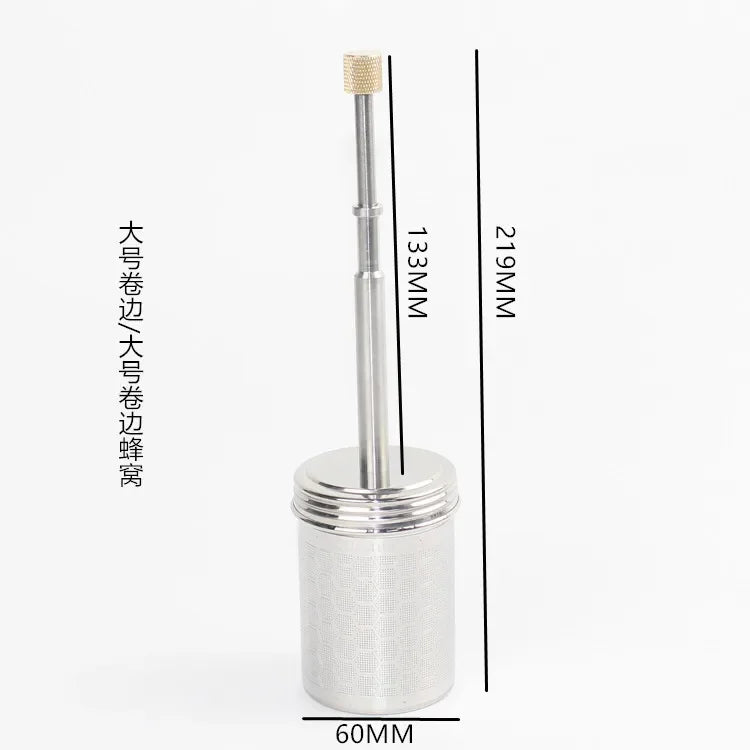 Stainless Steel Reusable Press Tea Infuser