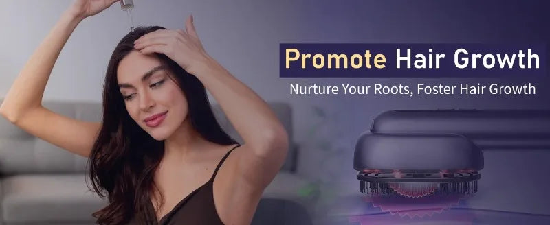 Vibration Mist Scalp Massager Comb