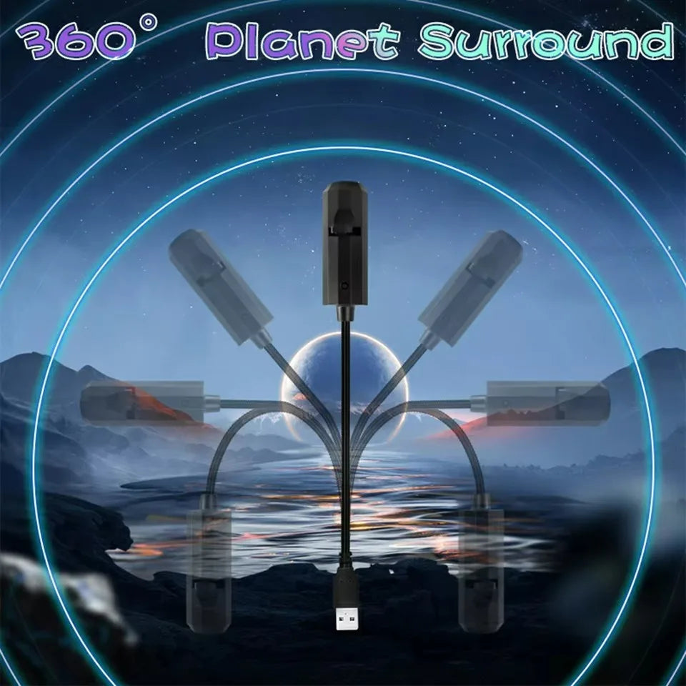 Mini USB Galaxy Projector Lamp